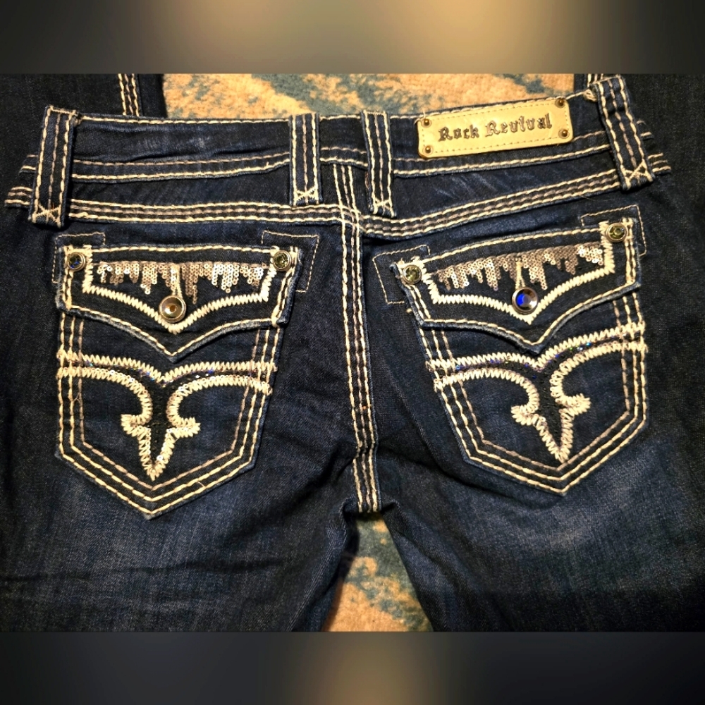 Rock revival molly boot cut jean size 28